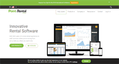 Desktop Screenshot of point-of-rental.com