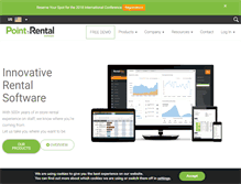 Tablet Screenshot of point-of-rental.com